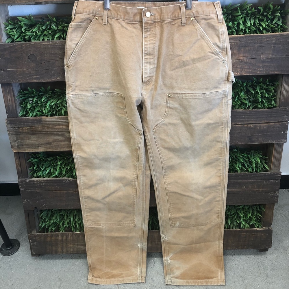 Carhartt Double Knee Work Wear Pants USA Made